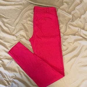 Fuchsia Skinny Slacks
